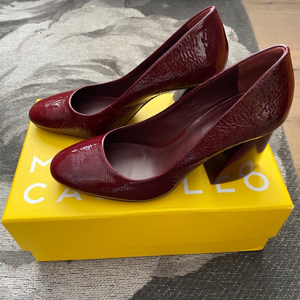 Mercedes Castillo Atia Bordeaux Pumps